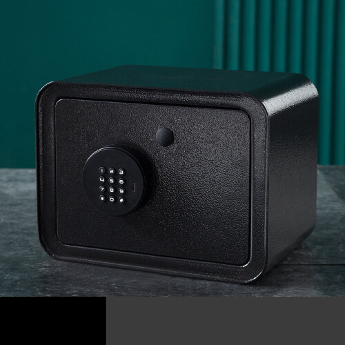(Black) Mini-Safebox Digital Metall Schwarz Kinder