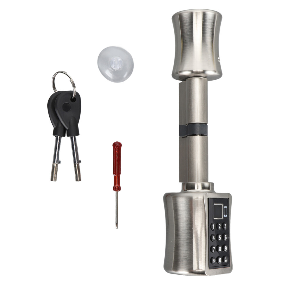 Smart Keypad Lock Aluminum Alloy App Biometric Fingerprint For Doors 604725091451