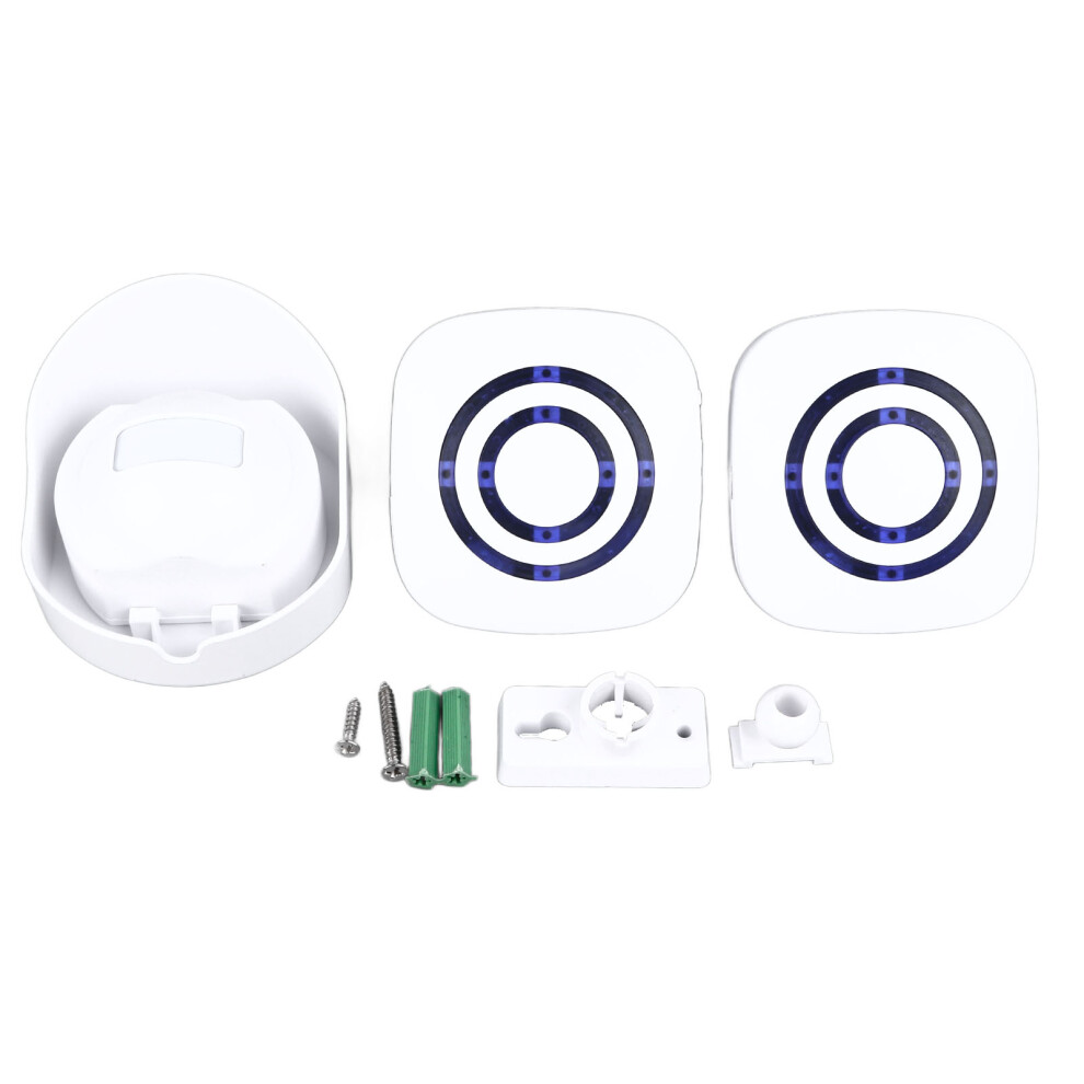 Motion Sensor Doorbell White 38 Ringtones Wireless Entry Alert 604725125781