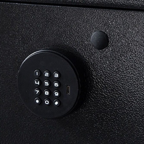 (Black) Mini-Safebox Digital Metall Schwarz Kinder 1