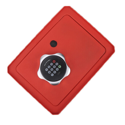 (Orange) Kindersichere Box Digitalcode Schloss Stahl Orange 1