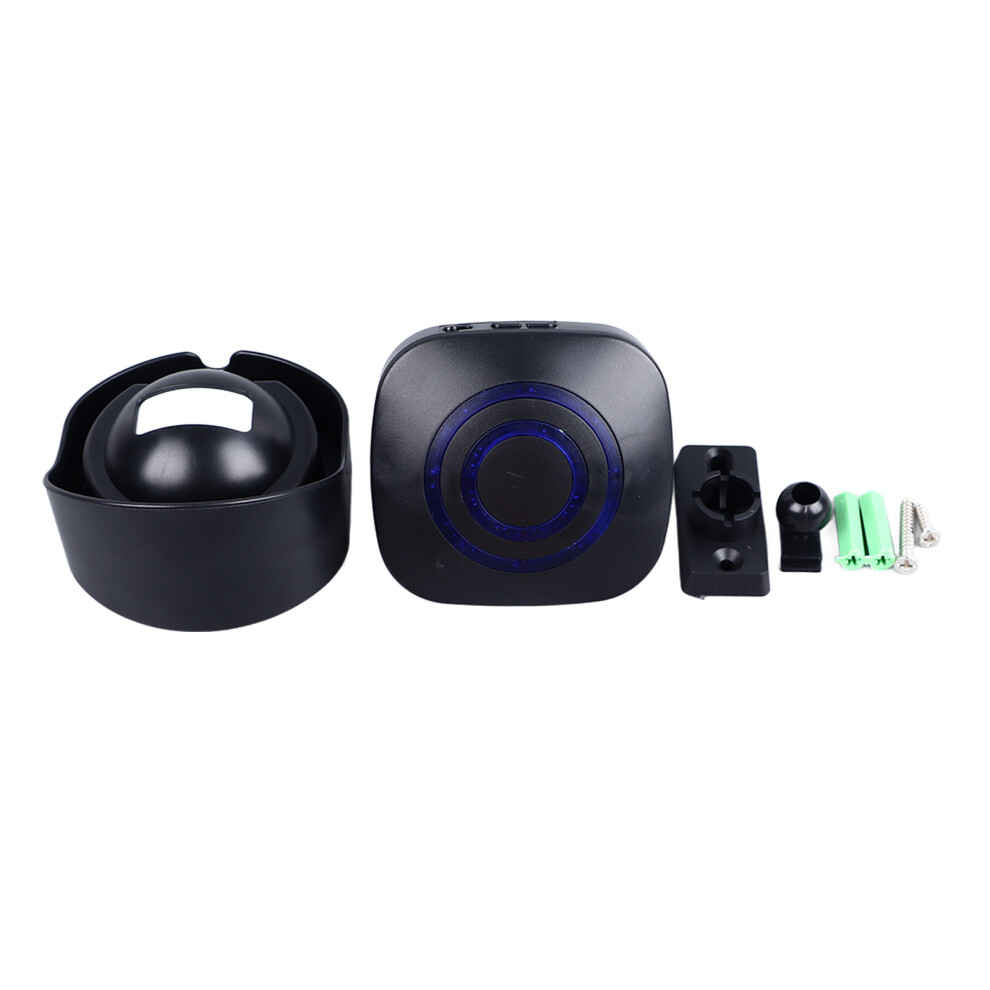 Motion Sensor Doorbell Black 38 Ringtones Wireless Garage Alert 604725125880