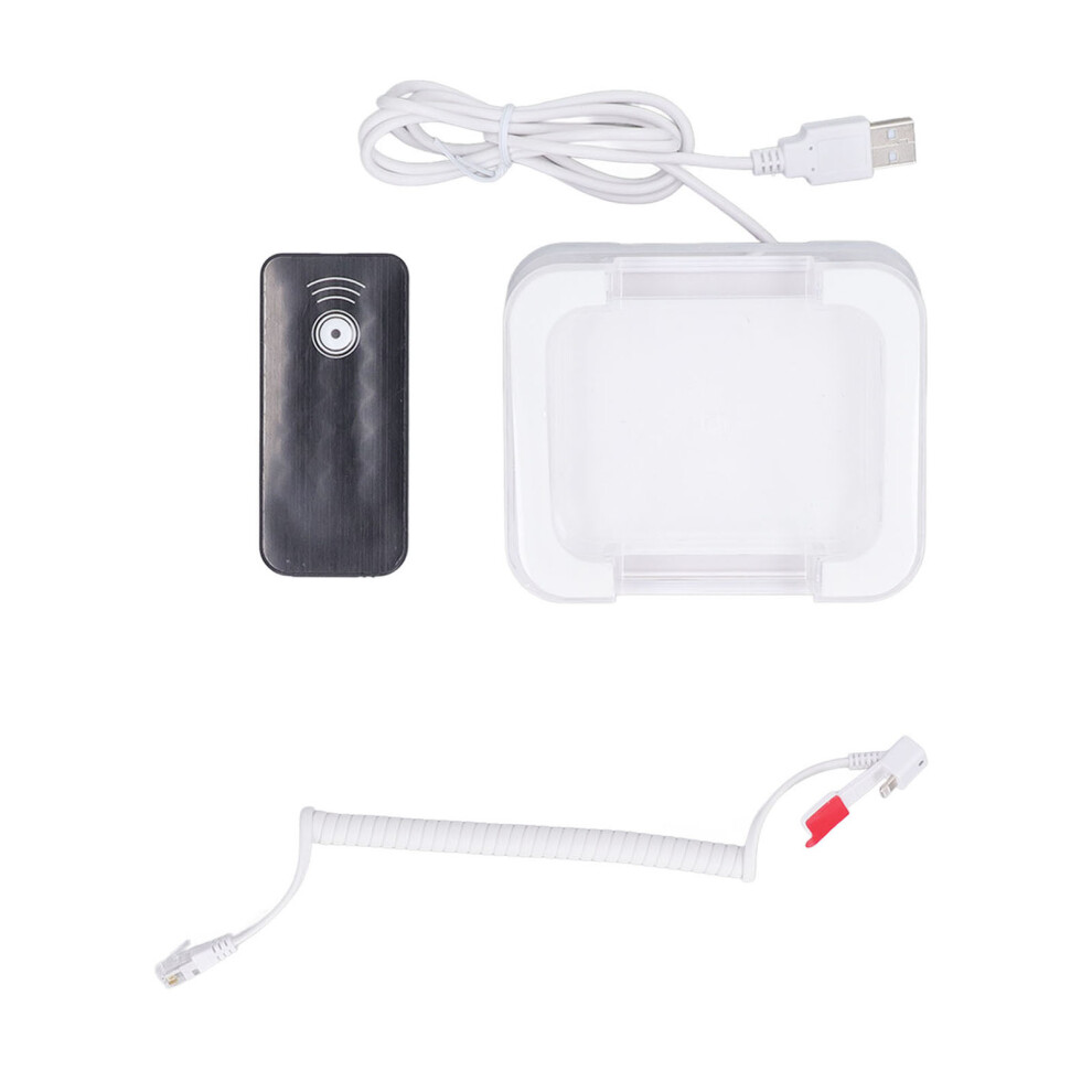 (For Ios Plug) Anti-Theft Alarm Stand 95-120Db Ir Remote For Phone Tablet Laptop Mp4 604725093950