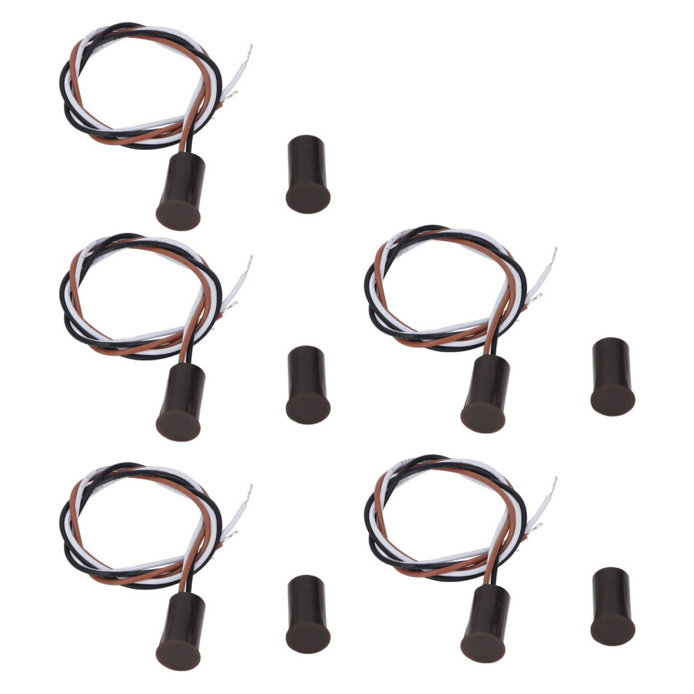 5 Sets Recessed Magnetic Switch Dc100v 10W No Nc Door Sensor 604725117823