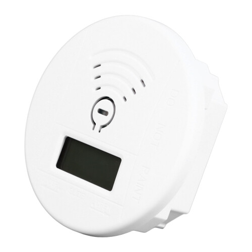 CO Detector Battery Operated LCD Display 1