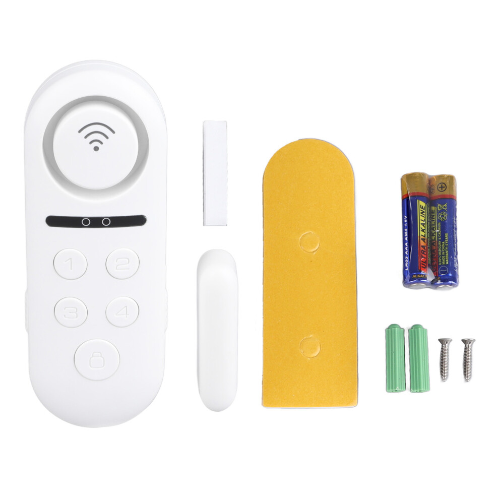 Door Window Alarm Remote Control 120Db Anti Theft For Homes Offices 604725127389