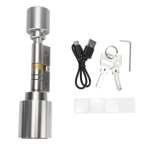 Smart Cylinder Lock Bluetooth APP Password Fingerprint for Home Office