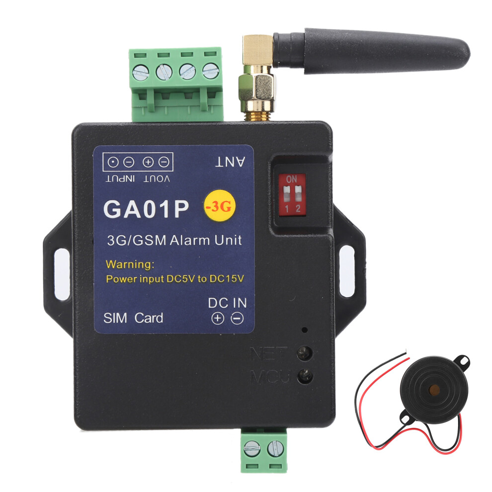 Ga01p 3G/Gsm Alarm 1 Way Input Mini Smart Power Failure Alert Remote 604725148162