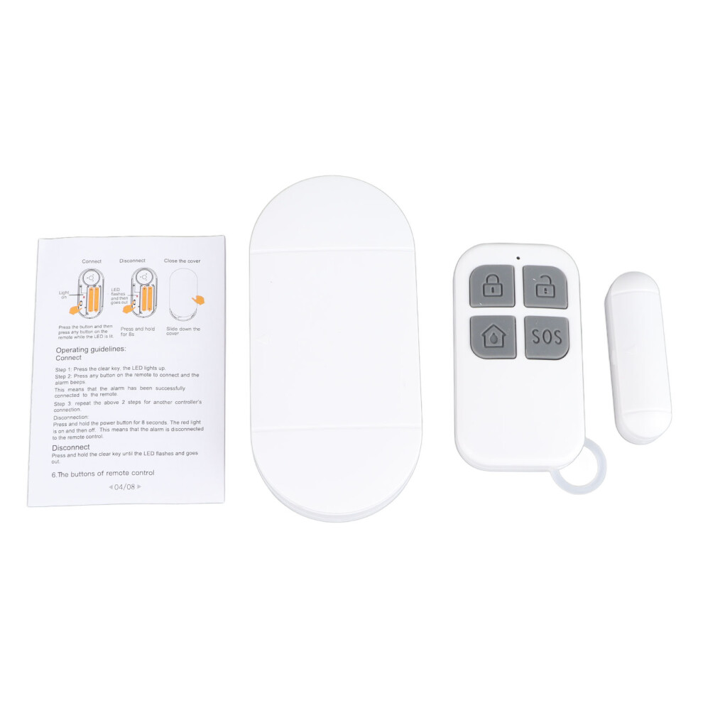Door Window Alarm Wireless Magnetic Remote Control Security Burglar 604725127785