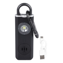 Rechargeable Personal Safety Alarm Keychain for Women Students