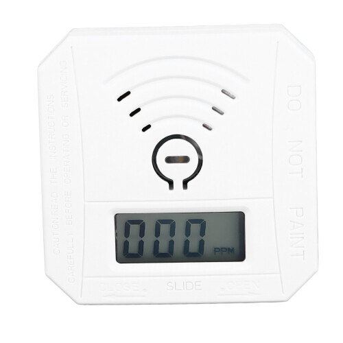 CO Alarm LCD Mini High Sensitivity Sound Light Warning Tester 1
