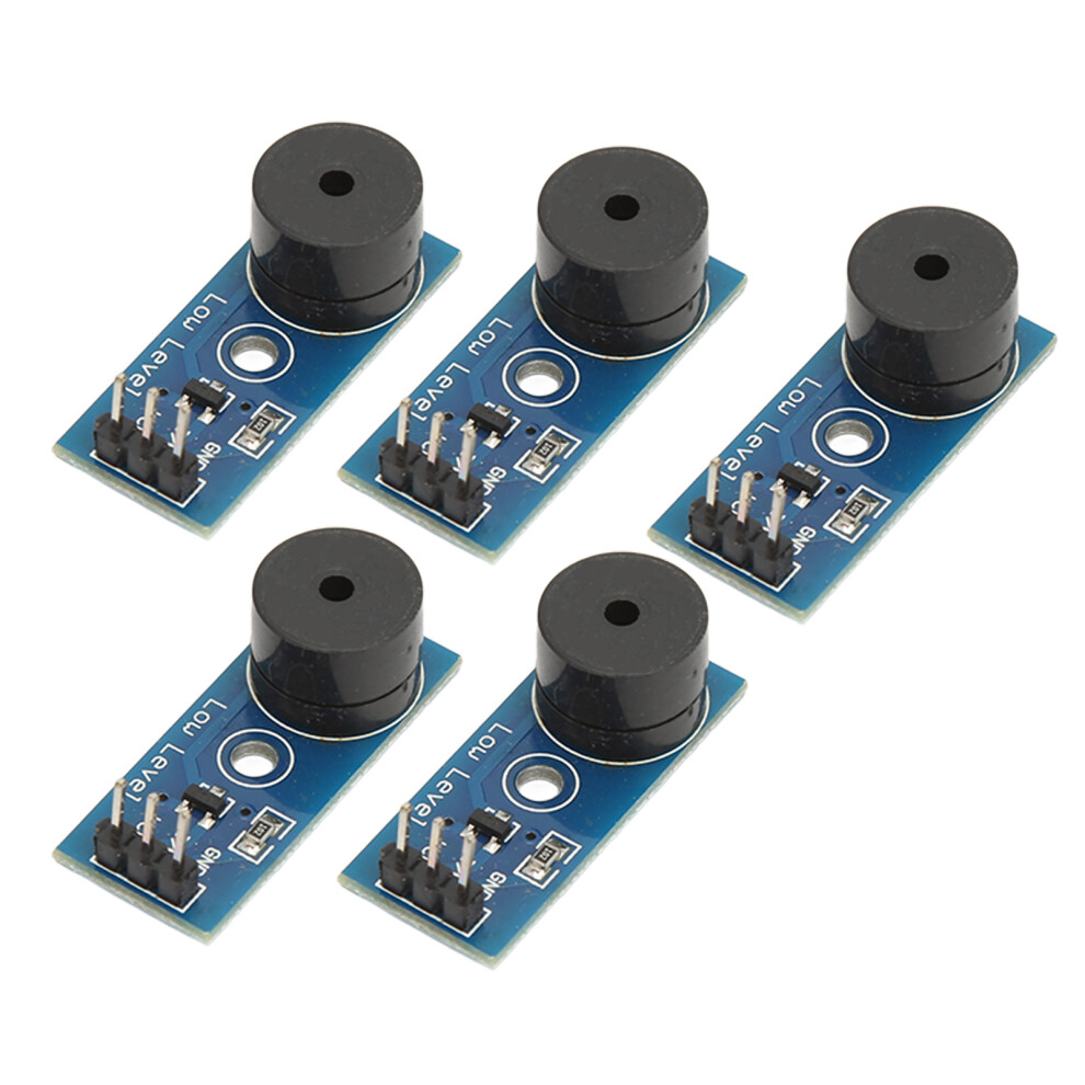 5Pcs Passive Digital Buzzer 5V Low Trigger Alarm Electronics 604725095275