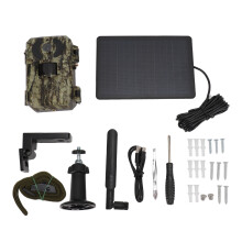 2K Solar Hunting Camera 4G Waterproof HD Infrared