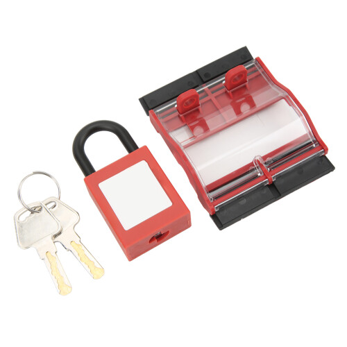 Sicherungskasten-Schutzabdeckung Schlossset 4P 25mm Nylon 2