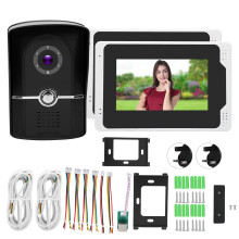 (UK) 7" 1080P WiFi Türklingel 2 TFT Monitore Nachtsicht wasserdicht