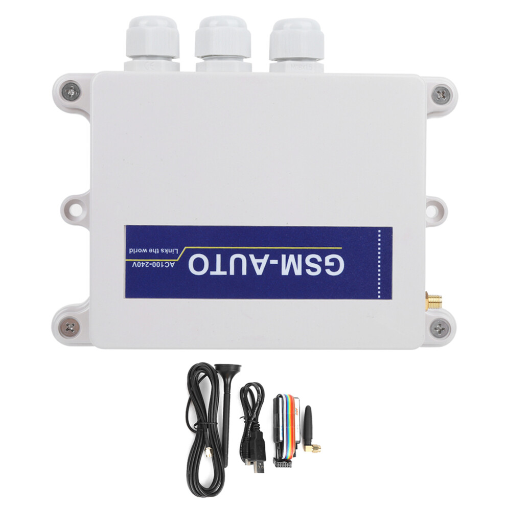 (Eu Frequency) Gsmauto4g 4G 3G Gsm Dual Relay Remote Switch Sms Alarm Ac100-240V Eu 604725154354
