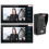 (US Plug) 7in Video Doorphone 2 Monitors Fingerprint Access Kit 5