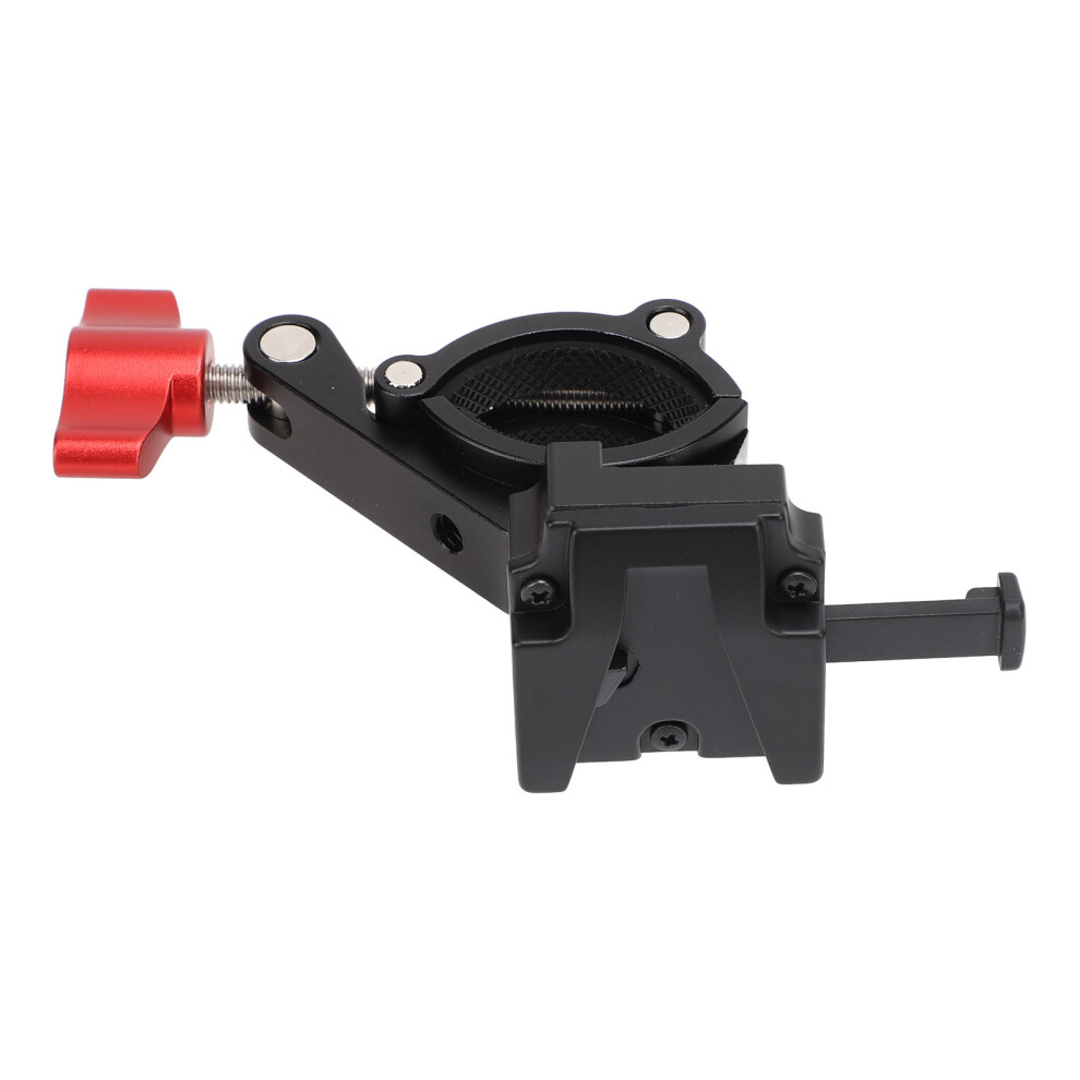 V Mount Battery Clamp Stable Slip Resistance 0.39-1.61In Pole 643505995503