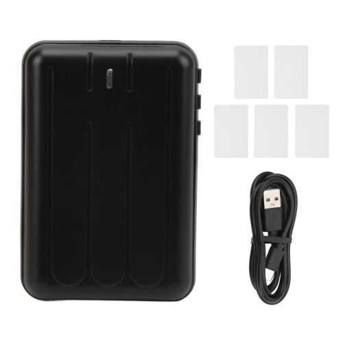 (ID White Card) Smart Card Copier Black Handheld for Elevator EM4100 EM4200