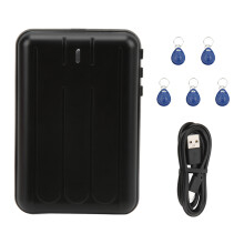 (IC Key Tag) Smart Card Copier Black Handheld for Elevator EM4100 EM4200
