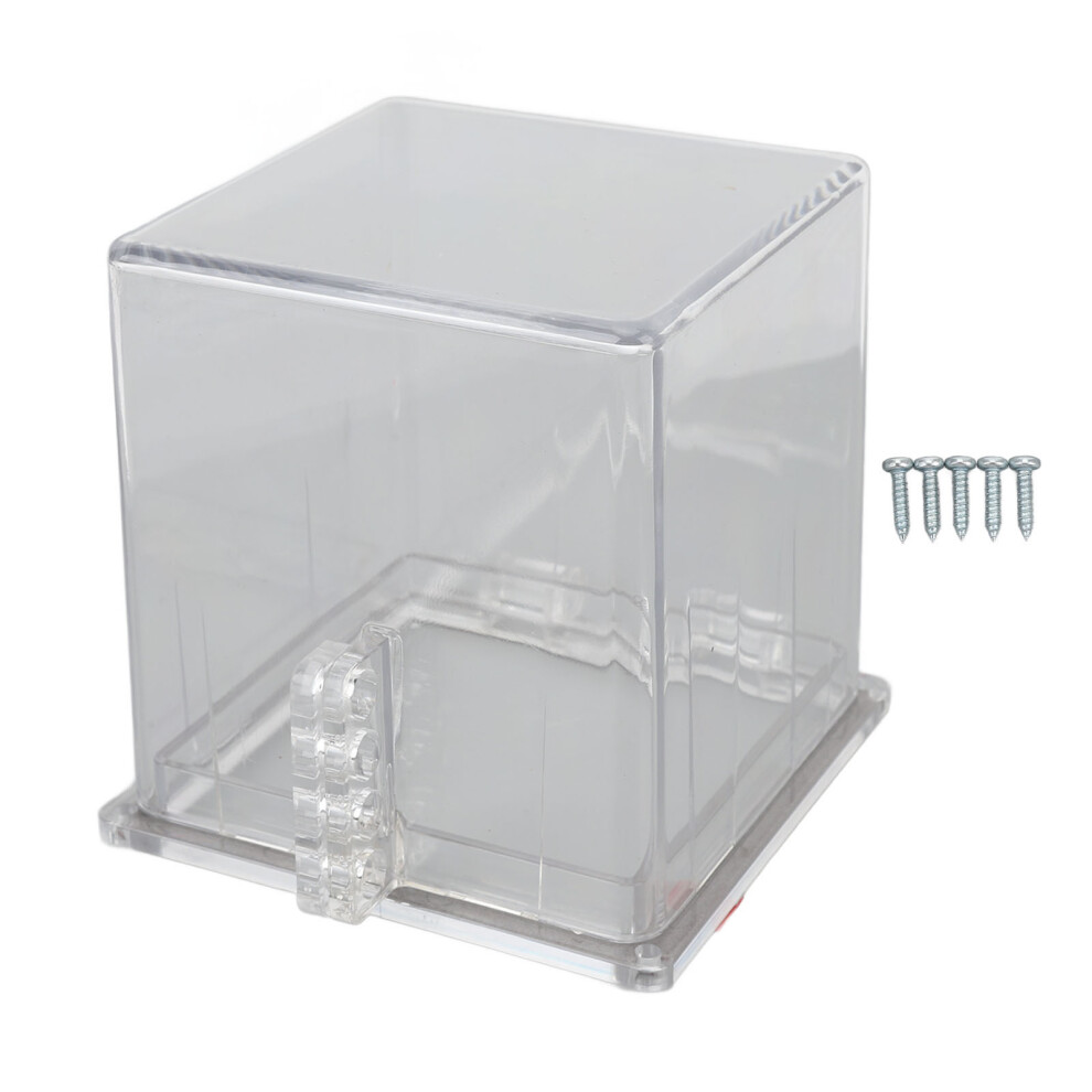(D60â5) Push Button Lockout Cover Transparent Emergency Stop D60-5 604725118288