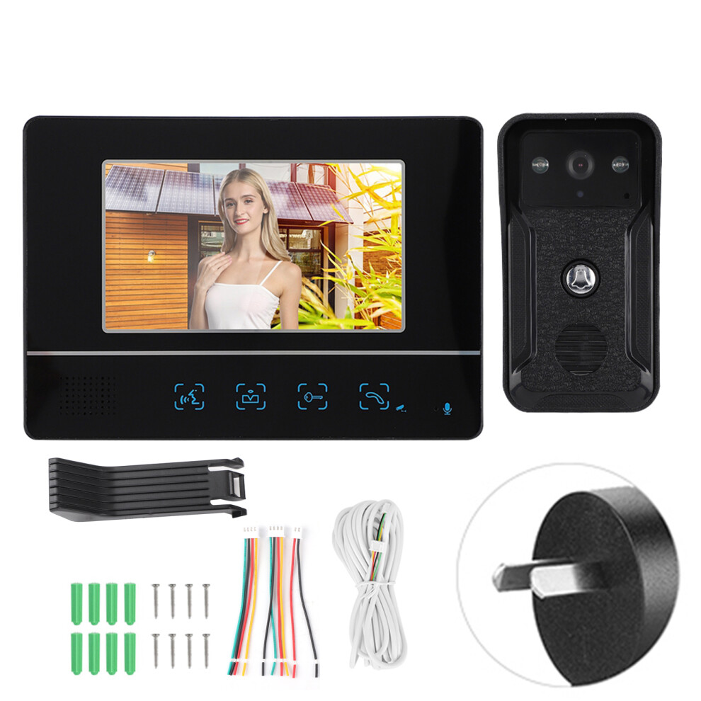 (Au Plug) 7Inch Tft Monitor Intercom Camera Door Phone System 604725157669