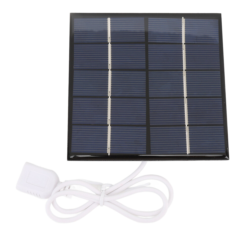 1.2W 5V Portable Solar Charger For Phone 3.7V Battery Polycrystalline 643505995718