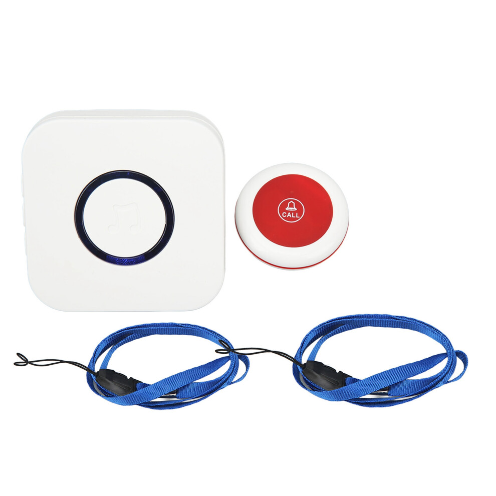 (Us Plug) Wireless Caregiver Pager Receiver Nurse Alert Home Elderly Us Plug 604725135223
