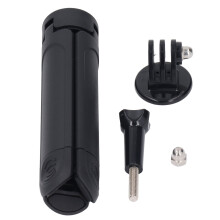 Mini Camera Tripod Adjustable Anti-Slip Stand 1/4in Screw Pocket 3