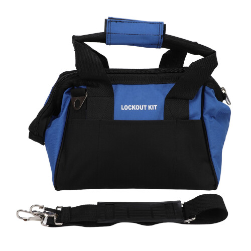Tear Resistant Polyester Lockout Bag with Handle and Strap