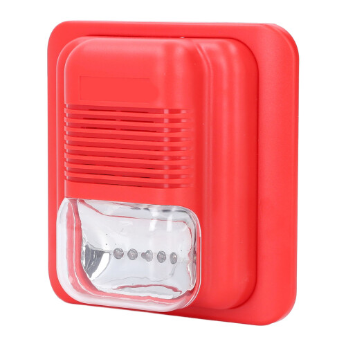 High Brightness Fire Alarm Strobe Siren DC12V 24V 2