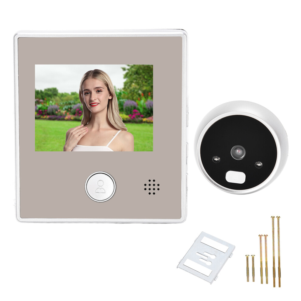 Intelligent Video Doorbell 2.8In Lcd Night Vision 135 Wide Angle 604725142993