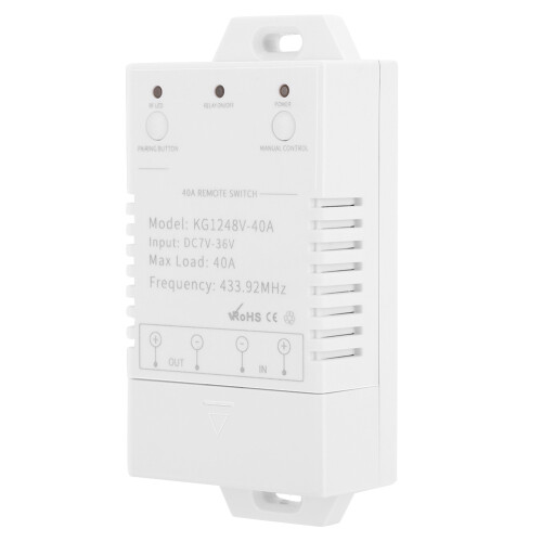 Portable ABS Remote Switch 40A 7-36V Wireless On Off Controller 1