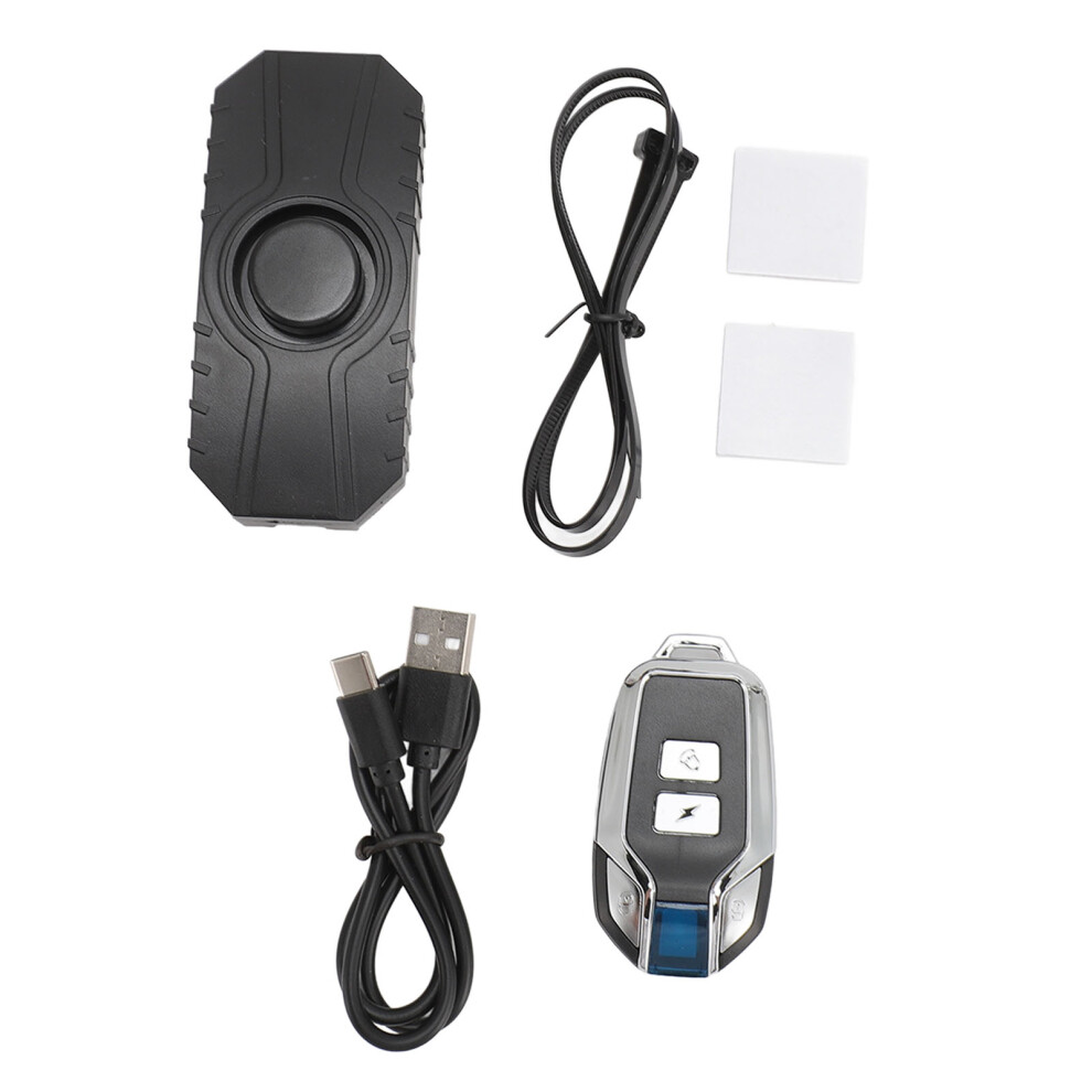 Bike Alarm 113Db Vibration Motion Sensor Waterproof Security 604725119612