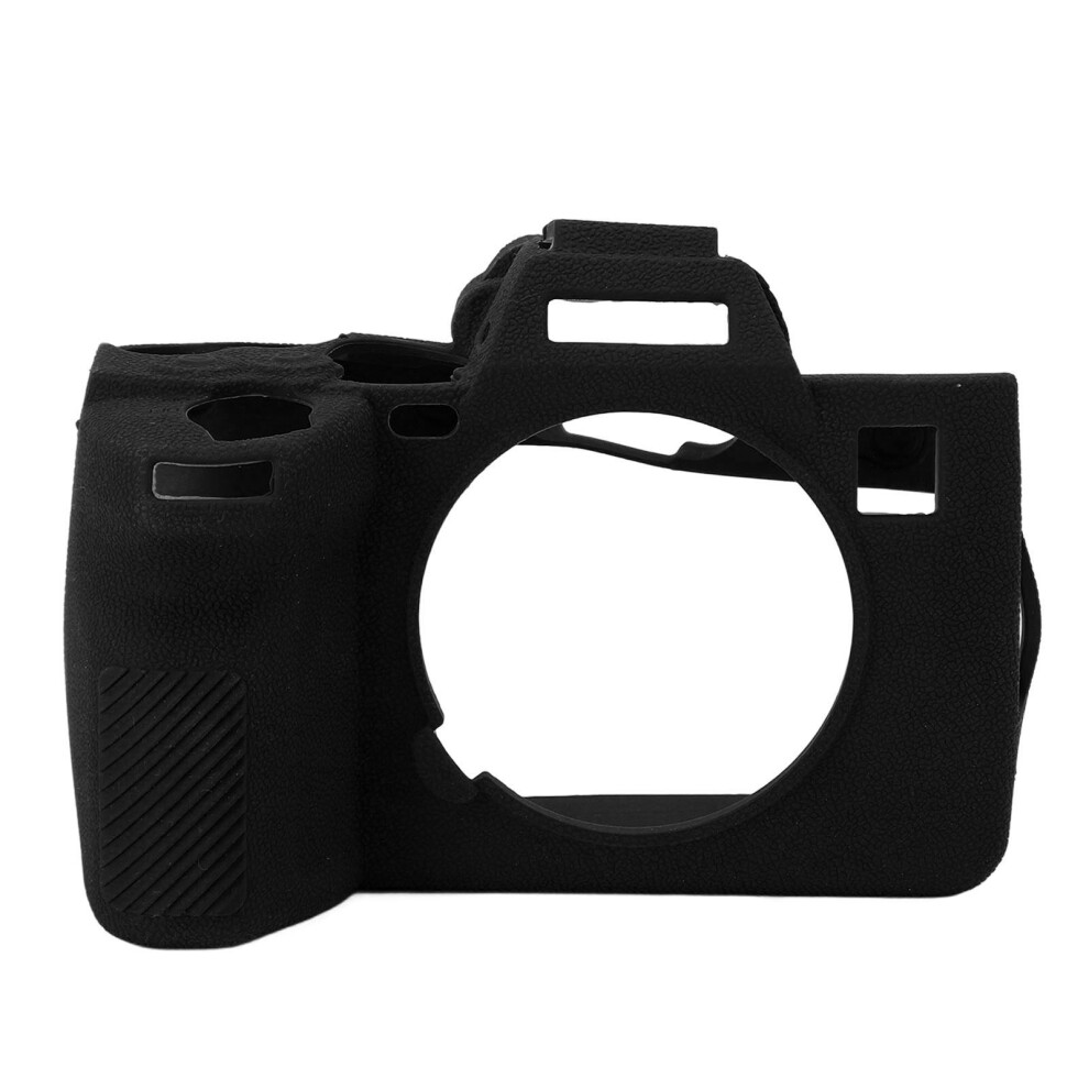 () Silicone Case For A7r5 Camera Anti Slip Shockproof Slim Black/Yellow 643505997279