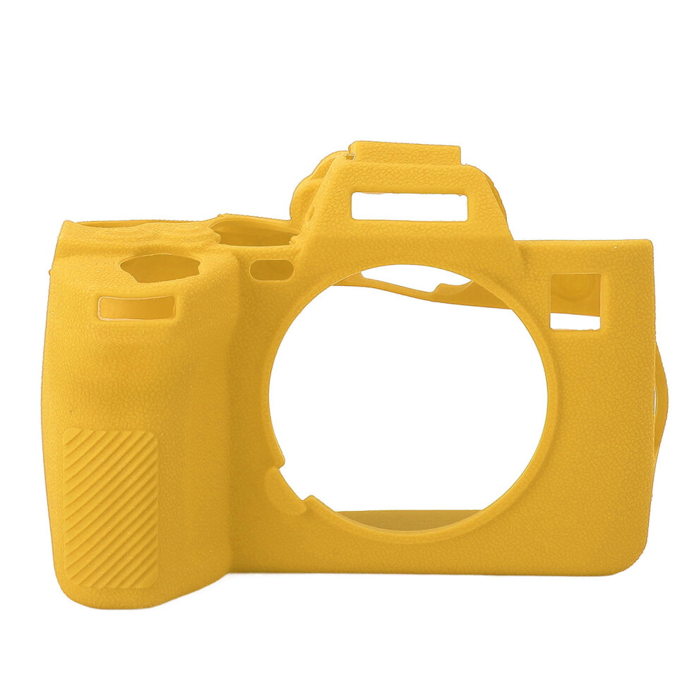 (Yellow) Silicone Case For A7r5 Camera Anti Slip Shockproof Slim Yellow 643505997255