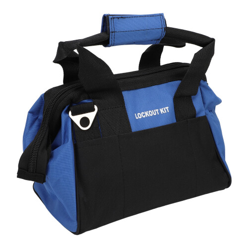 Tear Resistant Polyester Lockout Bag with Handle and Strap 2