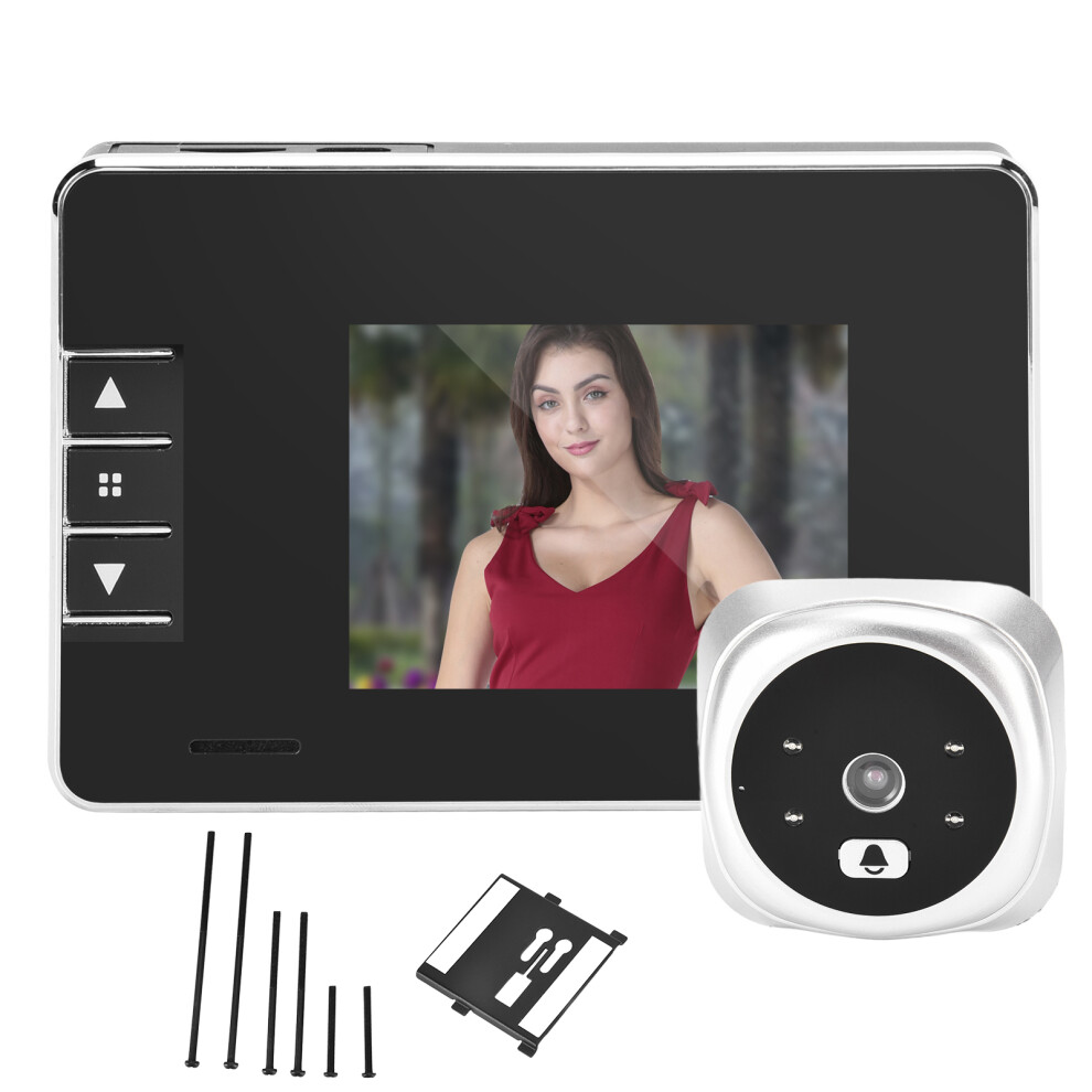 Smart Video Doorbell 2.7In Tft Lcd 120 Wide Angle Night Vision 720P 604725143099