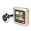 2.4in Video Doorbell Peephole HD 145 Wide Angle Gold Antitheft 4