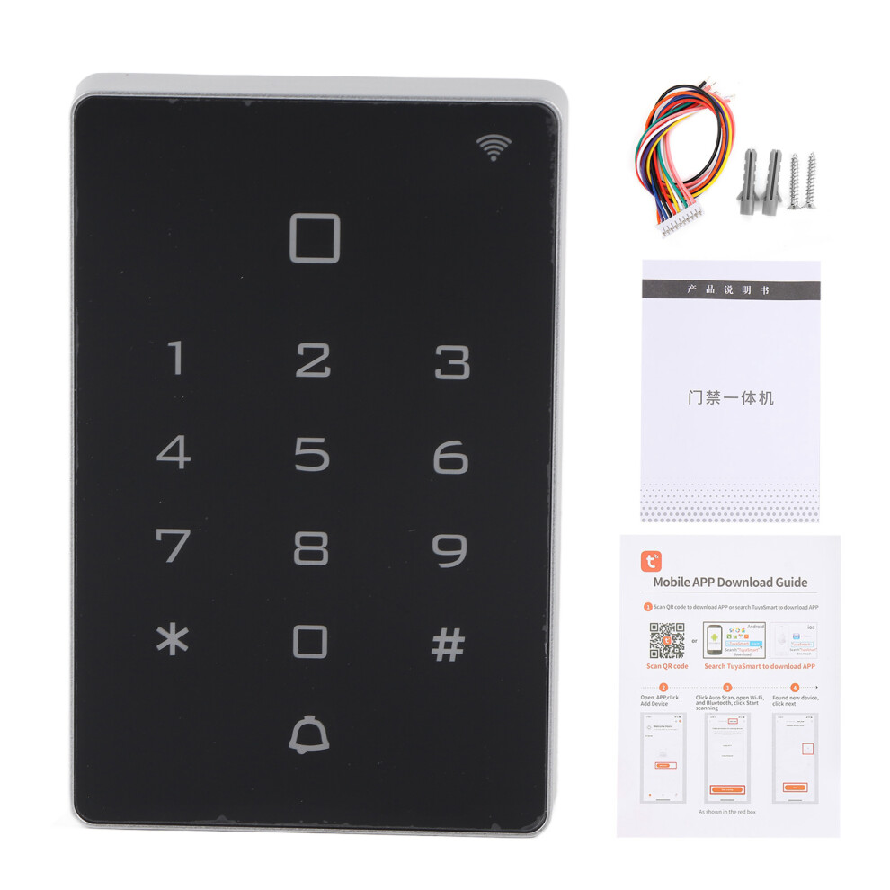 Wifi Access Control 13.56Mhz Card Unlock Password Keyboard Tuya 604725147141