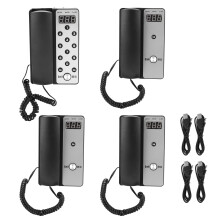(UK Plug) Drahtloser Gegensprechanlage 1 Basis 3 Endgeräte EU