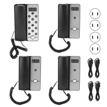 (US Plug) Drahtloser Gegensprechanlage 1 Basis 3 Endgeräte EU