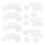 50pcs 1in 125kHz Tag Coin Shape Writable for Access Control 5