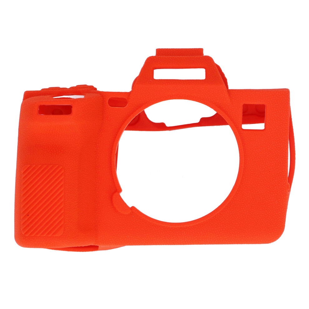 (Orange) Silicone Case For A7r5 Shockproof Anti Slip Orange 643505997415
