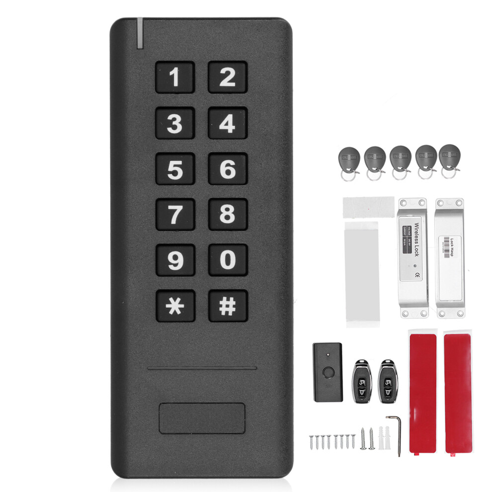125Khz Rfid Access Control Wireless Remote Password Id Card 604725148575