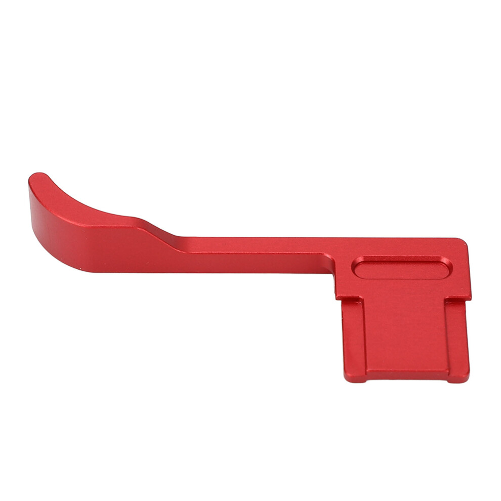 () Hot Shoe Thumb Up Rest Grip For A7cr A7crii Aluminum Red/Silver 643505995978