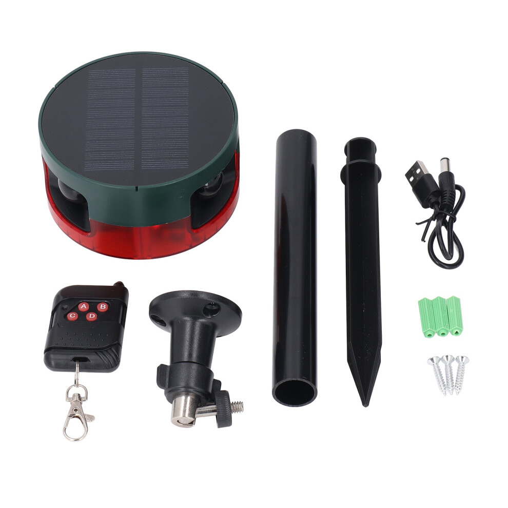 Outdoor Motion Sensor Alarm Ip55 Waterproof 129Db Siren 360 Deg 604725120281