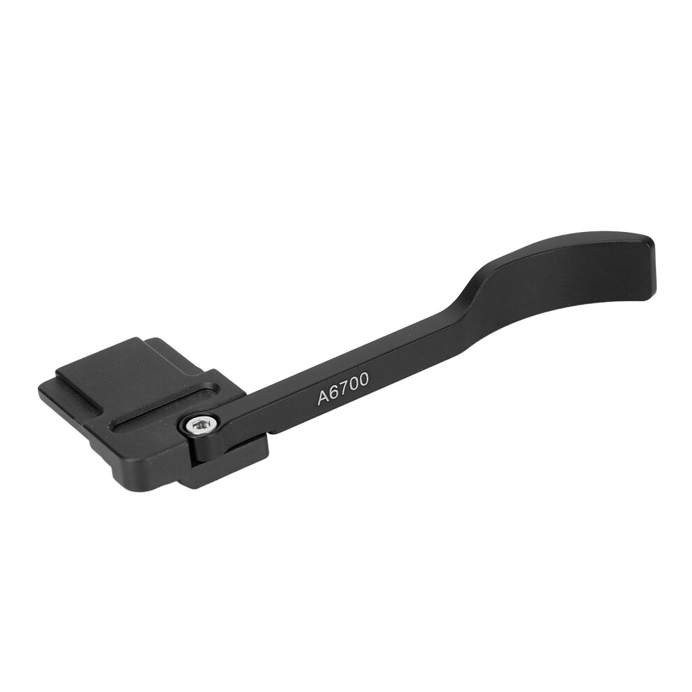 () Hot Shoe Thumb Up Rest For A6700 Aluminum Alloy Ergonomic Black/Silver 643505996005