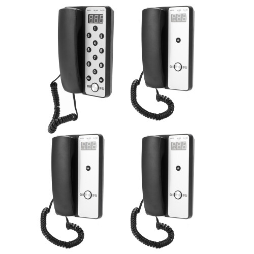 (EU Plug) Drahtloser Gegensprechanlage 1 Basis 3 Endgeräte EU 2