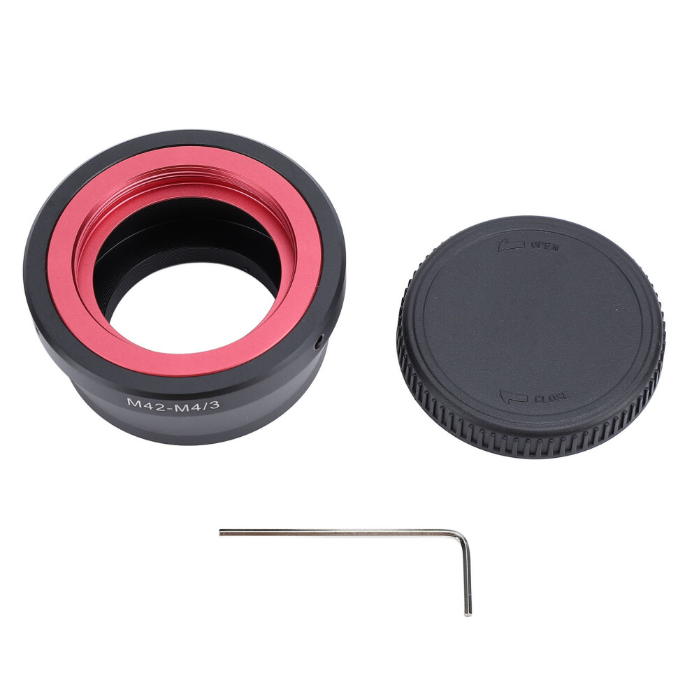M42 To M4/3 Lens Adapter Manual Focus 42Mm For Lumix G1 Gh1 Gf1 643505997507